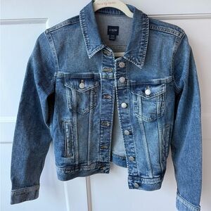 NWT J Crew Classic Jean Jacket size XXS